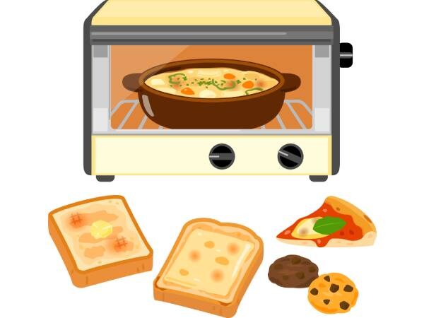 オーブントースターの汚れの原因