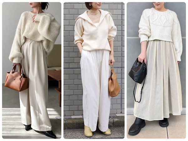 冬の垢抜けファッションは「ホワイト系」が正解！ 明るく見える大人の着こなし4選