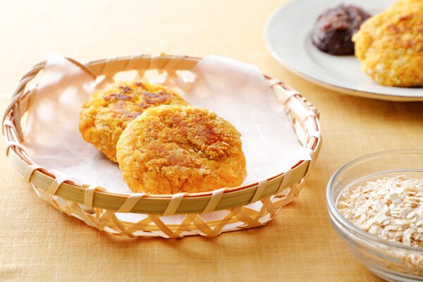 餅化オートミール（かぼちゃ入り）