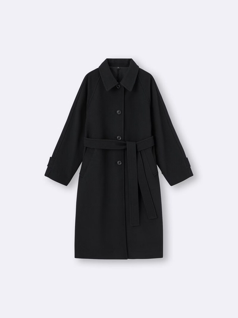 【ジーユー】上品ロングコートをプチプラで