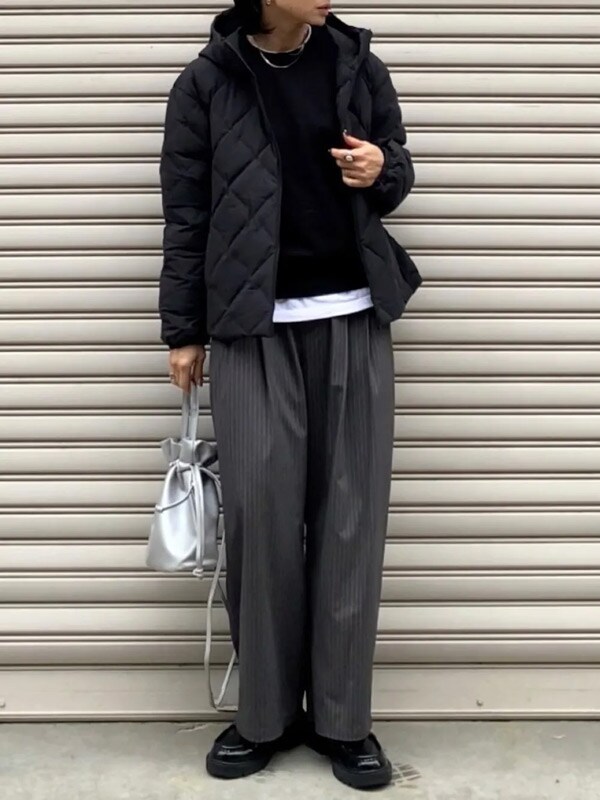 【ユニクロ】自宅で洗える！中綿入りあったかパーカー