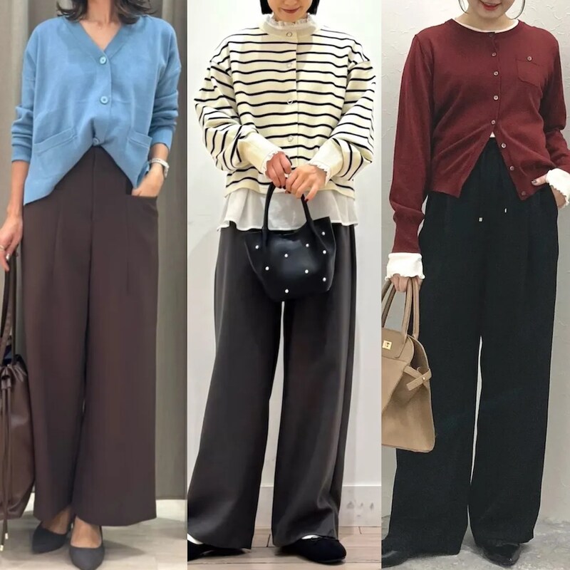 今買って春まで活躍！50代の体型をさりげなくカバー「万能カーディガン」