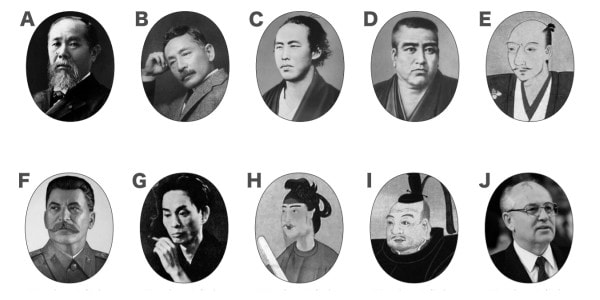 大人の脳トレ:この人物の名前・説明文を選んでください