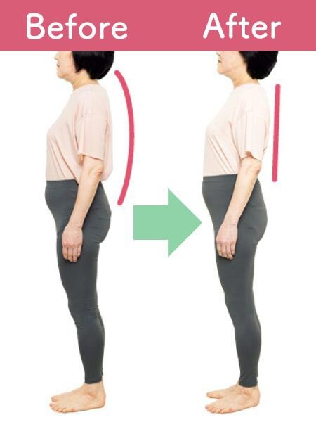 【3】へそ上－8cm！スクワット効果で全身スッキリ！