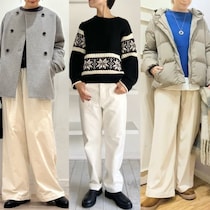 膨張色の不安を解消！50代こそ「白パンツ」太って見えないホワイトコーデ