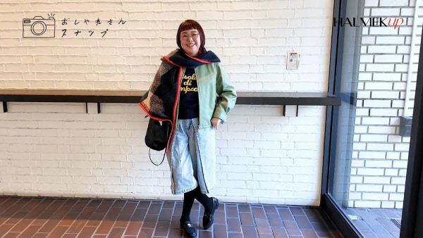 カラフル小物を散りばめて春ムードをつくる着こなし