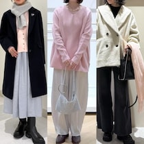 50代の顔色がパッと華やぐ！2026年流行の「淡ピンク」で作る冬コーデ