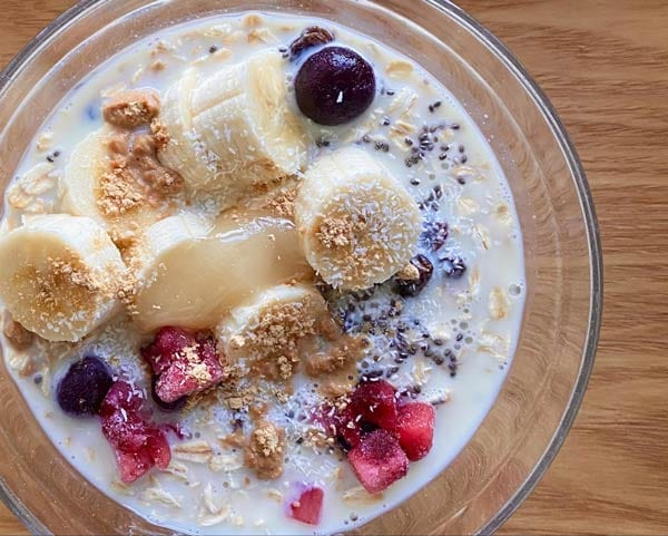 50代で始めた美容習慣1：オートミールの朝食