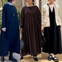 体型を拾わない！50代が劇的にスッキリ見える「大人のワンピース」正解コーデ