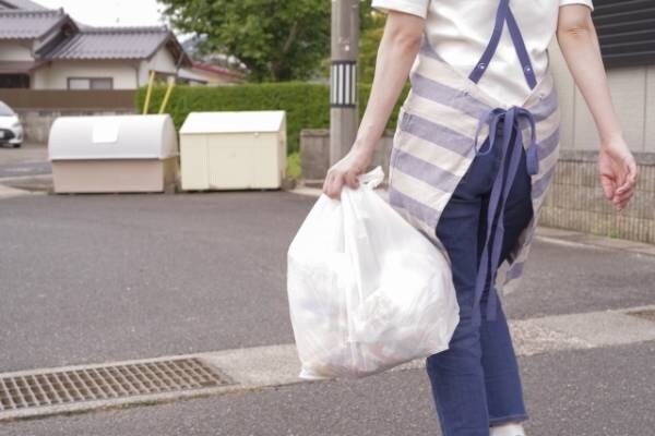 重たかった、2家族分の資源ごみ