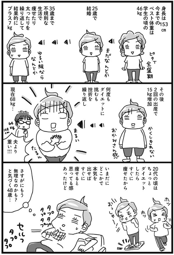 なんでこんなに疲れているのに、痩せないの……