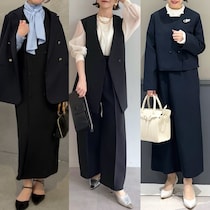 50代の「卒入学式」コーデ！すらっと写真映え“セミフォーマル”な着こなし