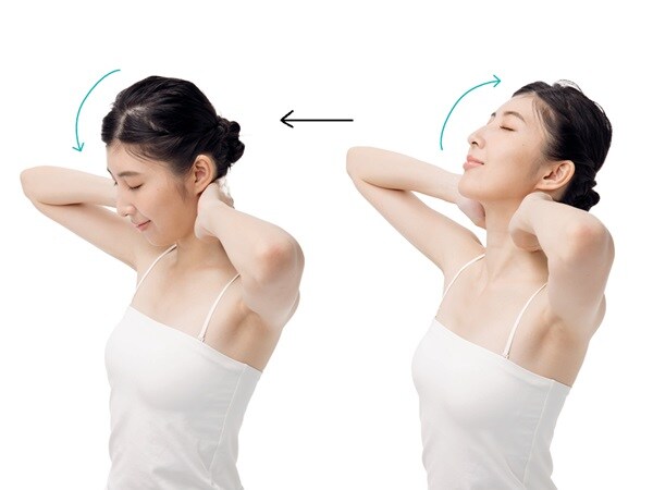 2.ぼんのくぼをプッシュ