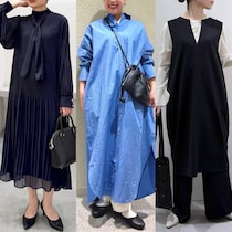 50代のワンピースは「お腹まわり」で選ぶ！着痩せして見えるワザありポイント