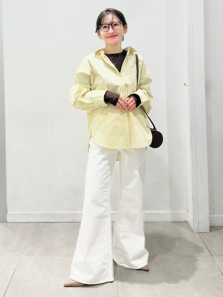 【GU】 ドルマンスリーブのストライプシャツが優秀