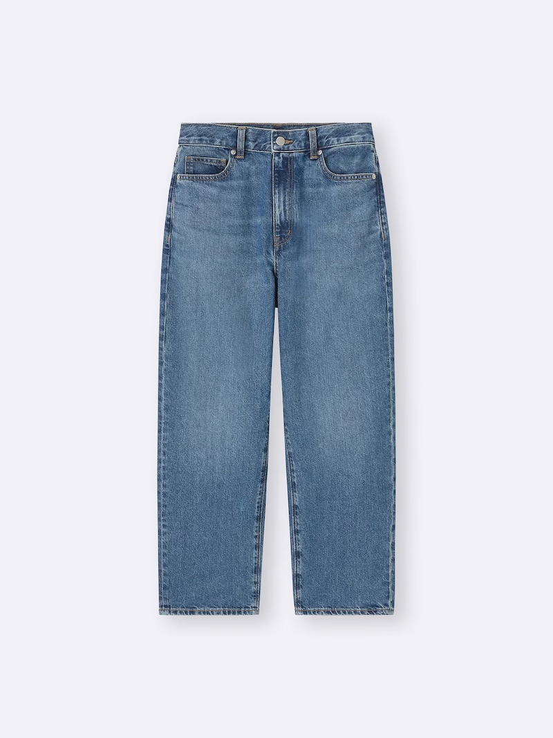 【GU】長くはける！ 本格派デニムのストレート型