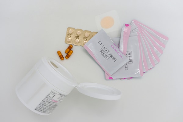 ホルモン補充療法のイメージ