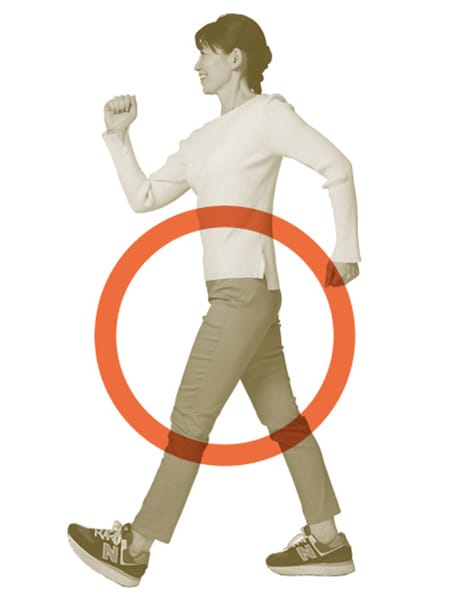 【股関節】大股で速く歩くために！股関節の可動域を広げる