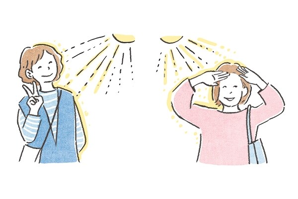 光:【人物】は光の当たり方でここまで違う!