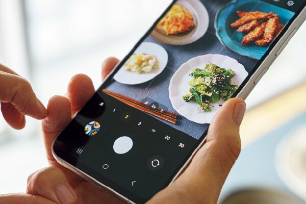 構図:「離れて2倍ズーム」だとゆがまずきれい!