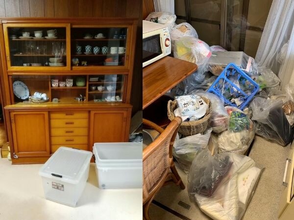 想像以上だった、実家の中のモノの量