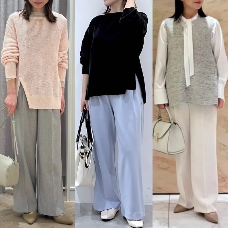 50代、きついズボンに疲れたら…お腹周りも肉感も拾わない「春の正解パンツ」