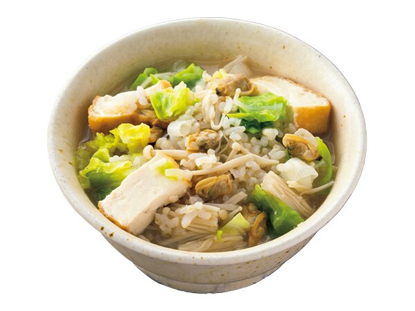 胃にやさしく、アレンジ自在。おじや