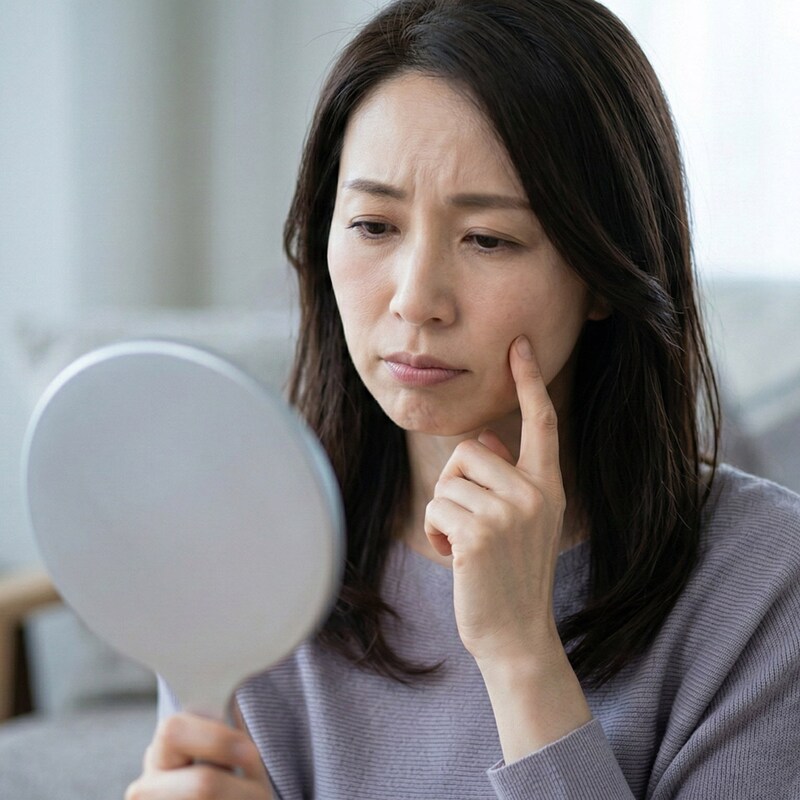 50代の老け顔、実は意外な場所のコリかも？歯科医が13項目で診断「不幸顔チェックリスト」
