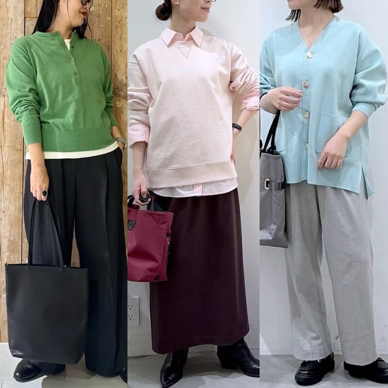 顔色が暗く見えるのは服のせい?50代を若々しく見せる「春色トップス」の法則