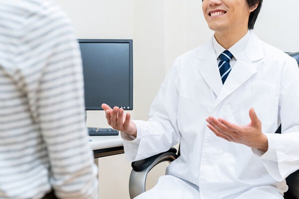 男性は、なかなか更年期の受診に来ない