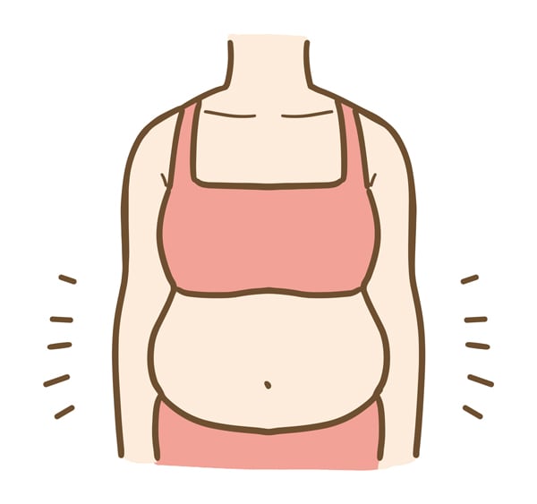 50代のお悩み「ぽっこりお腹」が全身の不調の原因に