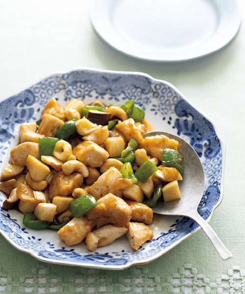 【鶏肉とカシューナッツの炒め物】たんぱく質たっぷり!!