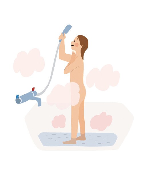 【1】シャワーで済ませる日は足湯をプラス