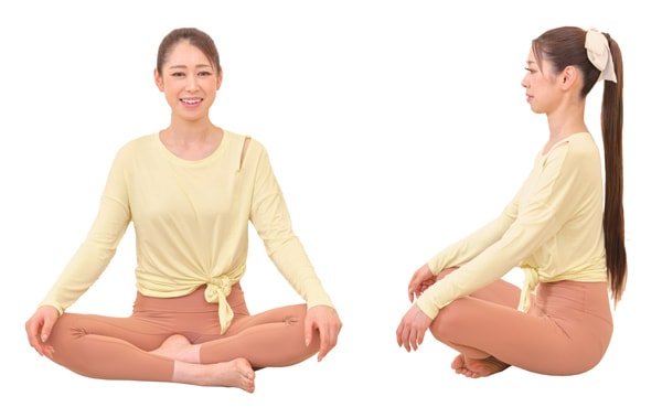 お尻の「ゴロゴロした骨」を立てる【基本の座り姿勢】