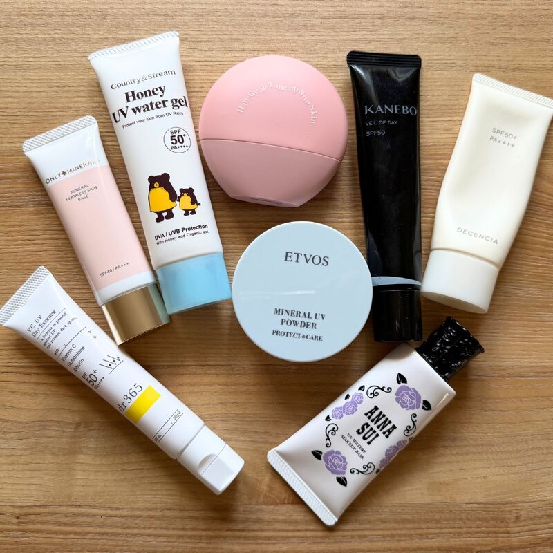 ヘアメイクが選んだ50代向け【人気日焼け止め8選】真夏も万全な日焼け止めの選び方・塗り方