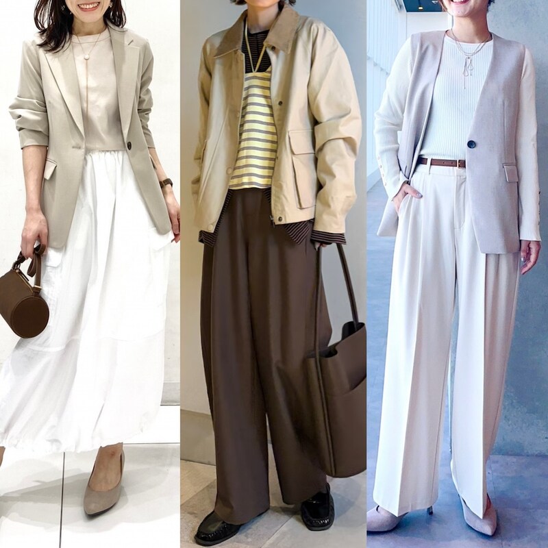 【ユニクロ＆GU】きれいめ「春アウター」が3990円〜！50代高見えコーデ