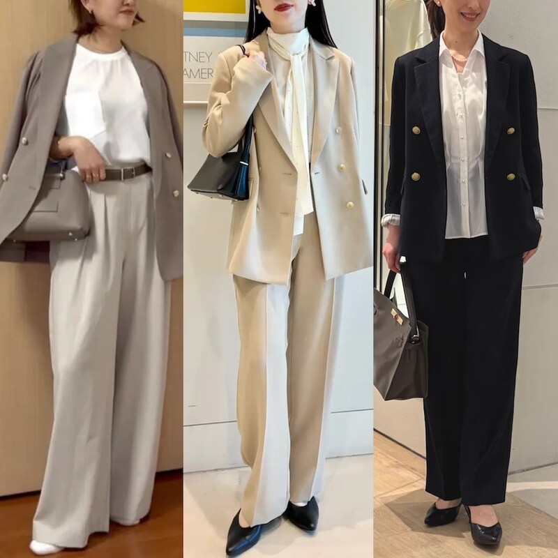 50代、通勤服のマンネリに疲れたら！上品ジャケット＆ブラウスで垢抜け