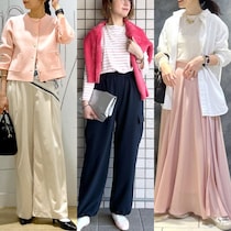 【50代ファッション】ピンクの「甘すぎない」着こなしのコツは？春コーデ術