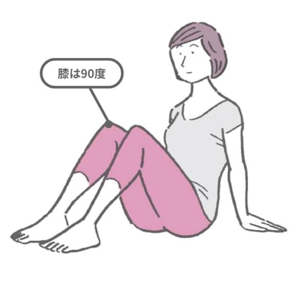 大腸のめぐりを整える外もものストレッチ