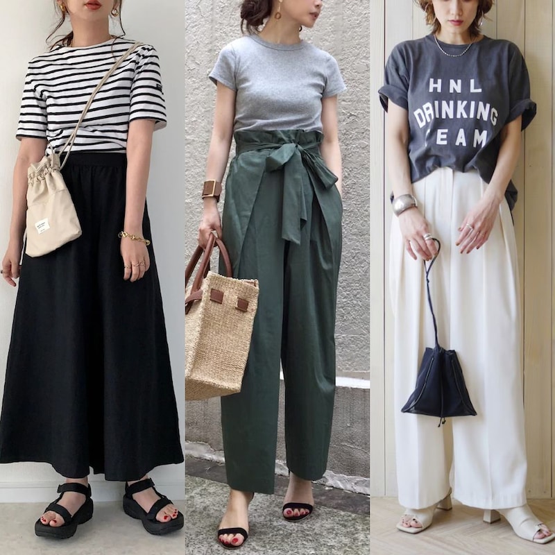 50代、きついパンツはもう卒業！楽ちん「ワイドパンツ」で体型カバーするコツとは？