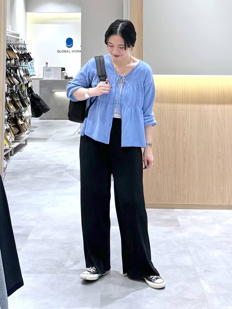 きれい色トップス＆動きやすいパンツで安心