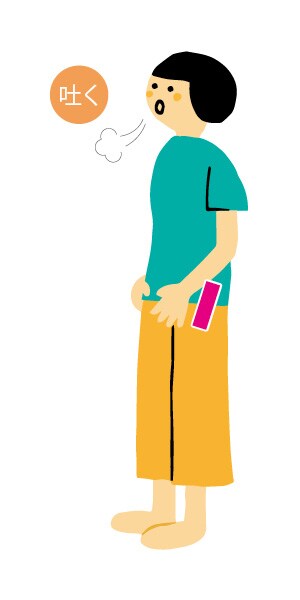 骨盤エクサ：骨盤を自分の意思で前後に動かす