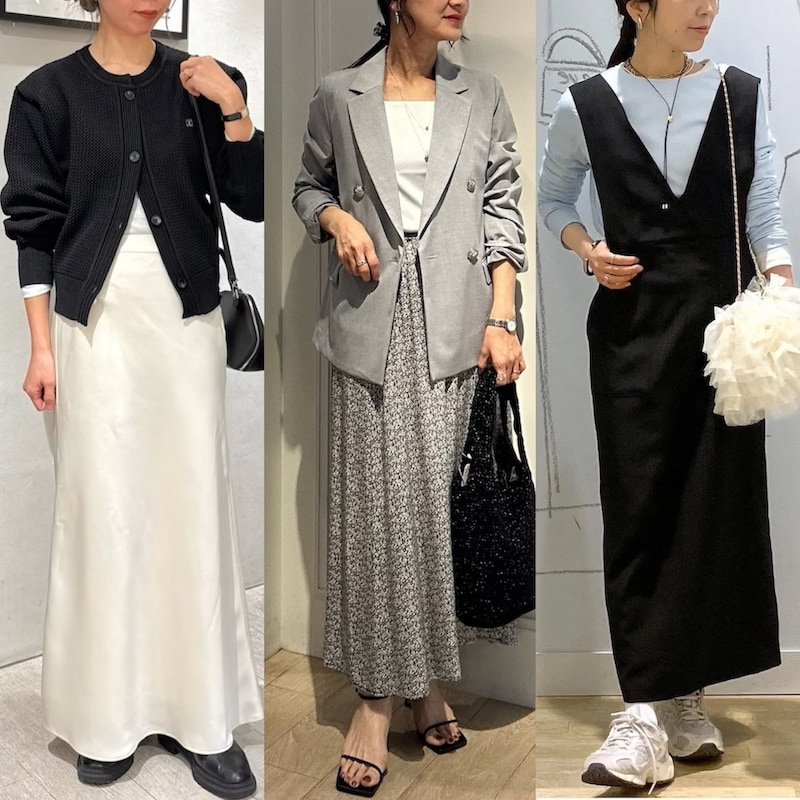 【50代ファッション】薄着の季節！ 簡単にスタイルアップするコツは？ 大人のおしゃれ着やせ術