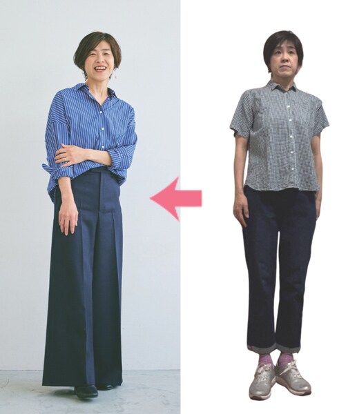 「似合う」を知って変わった2人のビフォーアフター