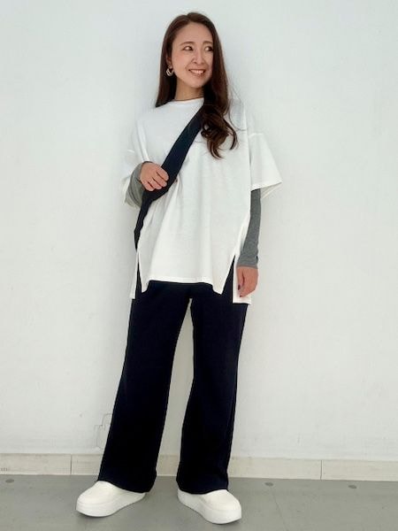 【GU】ゆったり＆楽ちんなら1490円ドルマンスリーブTを