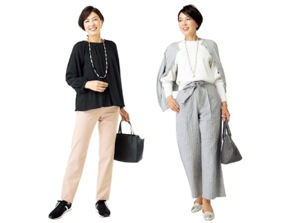 50代からのパンツスタイルがキレイに決まる！大人パンツの選び方・履き方３つのコツ