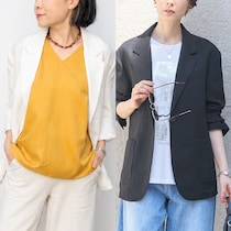 【着回しコーデ7選】季節の変わり目は「薄軽ジャケット」が正解！カーデより頼れて上品見えを叶える