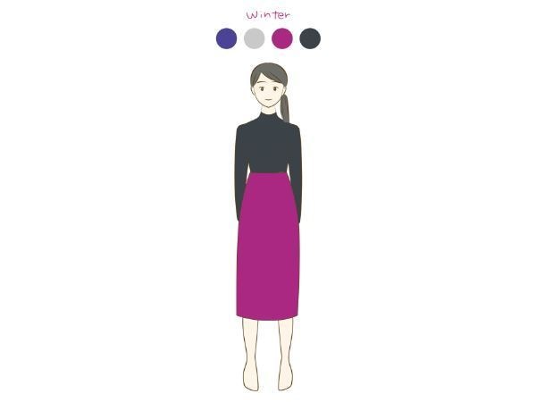 ブルべ冬タイプの特徴