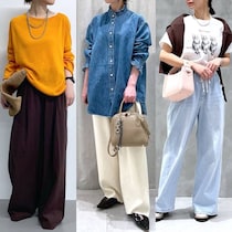 【50代ファッション】おしゃれ＆楽ちん♪「ウエストゴムのパンツ」で大人の初夏コーデ