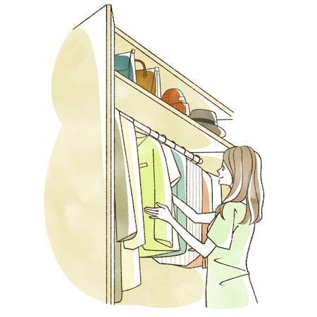 自分にとっての「理想のクローゼット」とは？